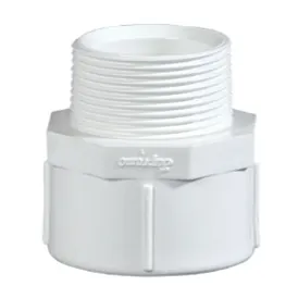 Supreme Aqua Gold uPVC SCH 80 Male Threaded Adapter (Plastic), 1/2 inch (15 mm)