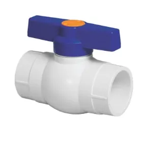 Supreme Aqua Gold uPVC SCH 80 Ball Valve (Plastic Ball), 1/2 inch (15 mm)