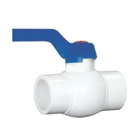 Supreme Aqua Gold uPVC SCH 80 Ball Valve (Brass Ball), 1/2 inch (15 mm)