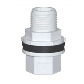 Supreme Aqua Gold uPVC SCH 80 Tank Connector, 1/2 inch (15 mm)
