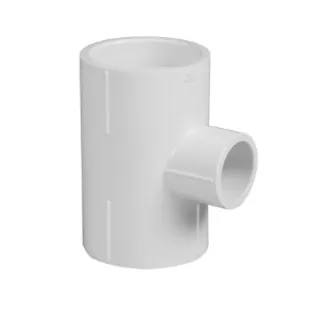 Supreme Aqua Gold uPVC SCH 80 Reducing Tee, 3/4 x 1/2 inch (20 x 15 mm)