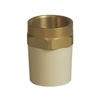 Supreme Lifeline CPVC SDR 11 Female Threaded Adapter (Brass Insert), 1/2 inch (15 mm)