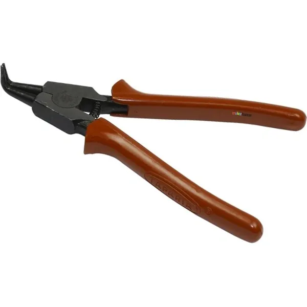 Taparia External Bent-Nose Circlip Pliers 180 mm 1444-7C - Pack of 10 pieces