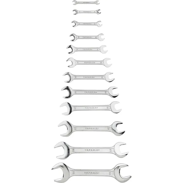 Taparia Double Open-End Spanner Set 12-Piece DEP 12