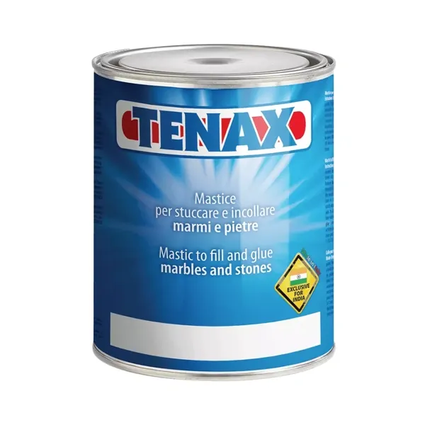 Tenax Solido Paglierino Solid Polyester Stone Mastic, 1.35 kg, Ivory (Cream), FCC898013600200