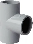 Truflo PVC Tee 90° Plain - 6 kgf/cm² Pressure 40 mm - PF28000040