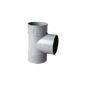 Truflo PVC Tee 90° Plain - Lightweight 63 mm - PF07000063