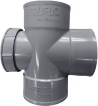 Truflo PVC Tee with Door (D/S) - Lightweight 50 mm - PF36000050