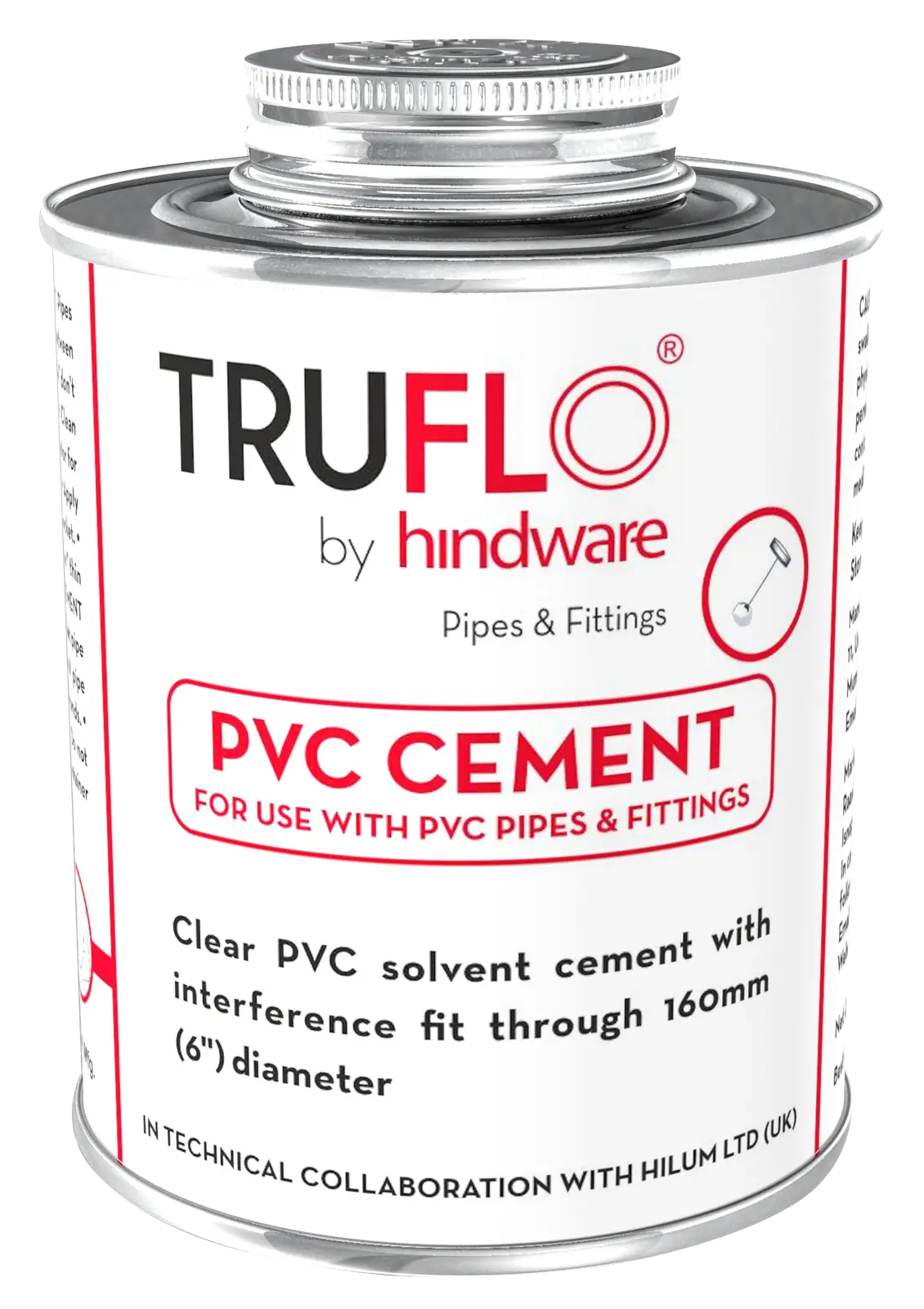 Truflo PVC Solvent Cement 100 ml Tin - PESCLR0100