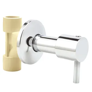 Truflo CPVC Full Turn Concealed Valve with Triangle Knob 20 mm - CECVFTT020
