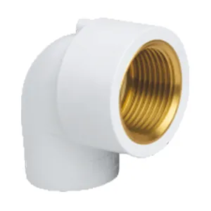 Truflo UPVC Brass Elbow 90 ° 15 x 15 mm - UF20015015