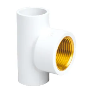 Truflo UPVC Brass Tee 15 x 15 x 15 mm - UF21015015