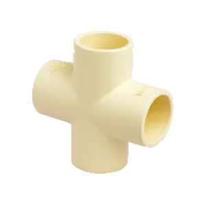 Truflo CPVC SDR 11 Plain Cross Tee 90° -25 mm (1 inch) code: CF07000025