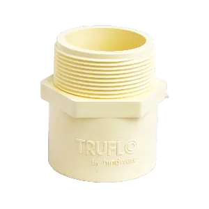 Truflo CPVC Male Adaptor Plastic Threaded (MAPT) 25 mm - CF10000025
