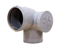 Truflo SWR Ringfit Bend with Front Door LH 110 mm - SF03000110