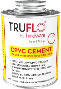 Truflo CPVC Solvent Cement 118 ml Tin code: CESYMD0118