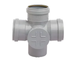 Truflo SWR Ringfit Double Tee with Centre Door 110 mm - SF14000110