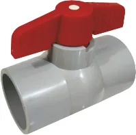 Truflo PVC Ball Valve-Plain 32 mm (1 inch) code: PEBVPL0032