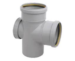 Truflo SWR Ringfit Single Tee with Door 110 mm - SF08000110