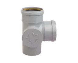 Truflo SWR Ringfit Tee with Front Door RH 110 mm - SF10000110