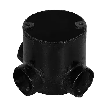 VIP Metal Junction Box Deep 19/20mm