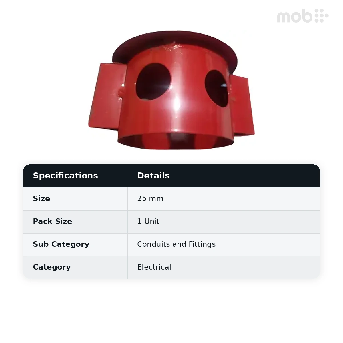 VIP Metal Spotlight Box (Powder Coated) 25mm - image 2