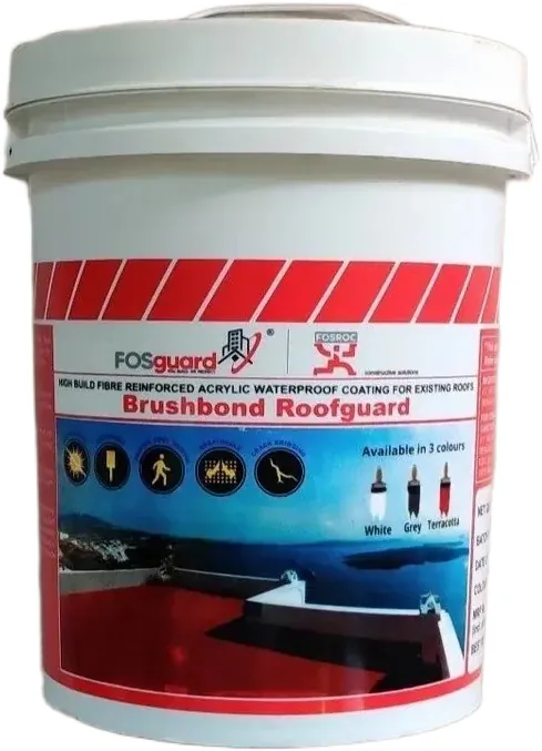 Fosroc Brushbond Roofguard Waterproof Coating 20L Grey - image 1