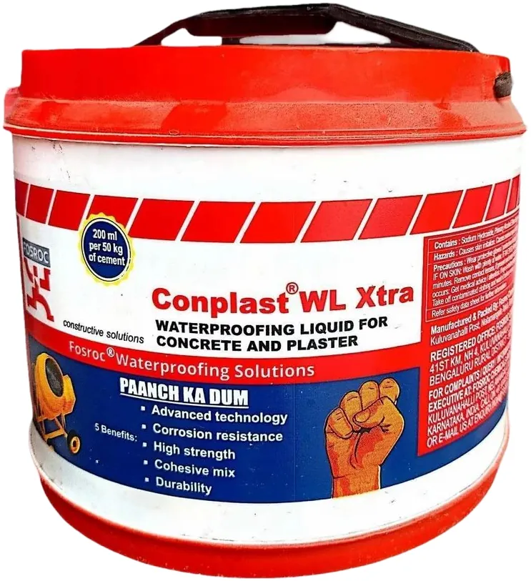 Fosroc Conplast WL Xtra Waterproofing Liquid 1 L